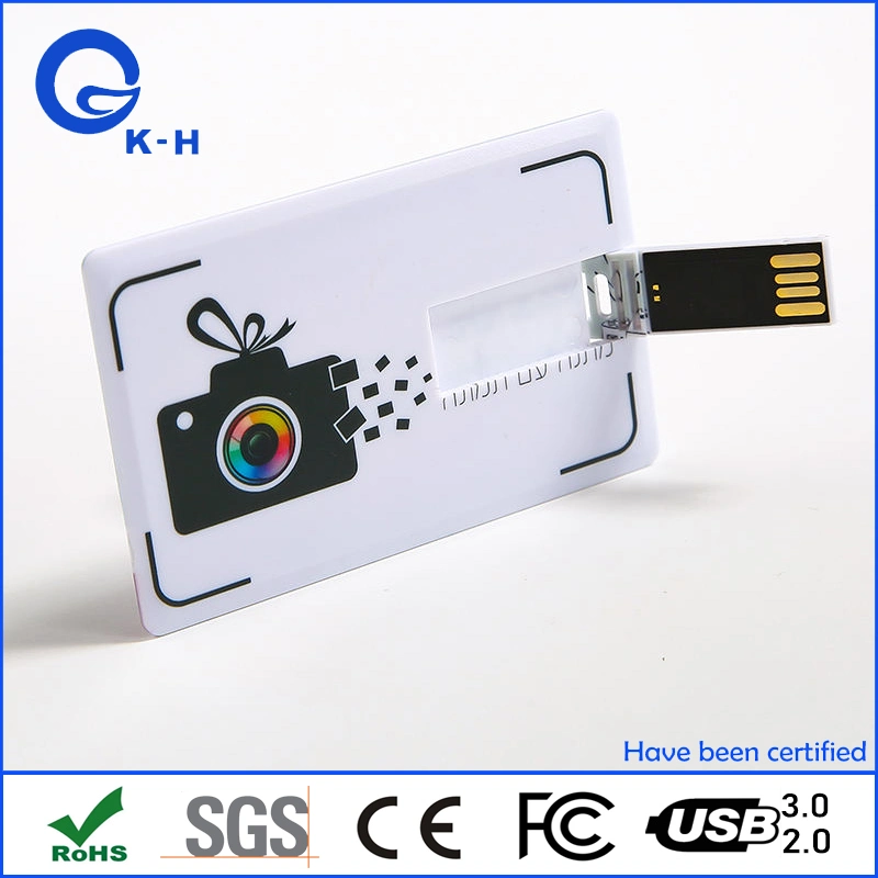 Classic Credit Card Flash Memory USB 2.0 3.0 16GB for Gift