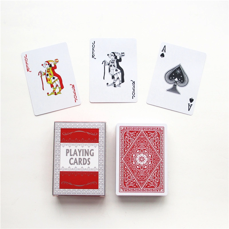 Customized Logo/Color Waterproof PVC Plastic Playing Card