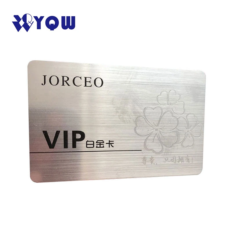 New Metal Effect PVC Card for Hotel Room Card