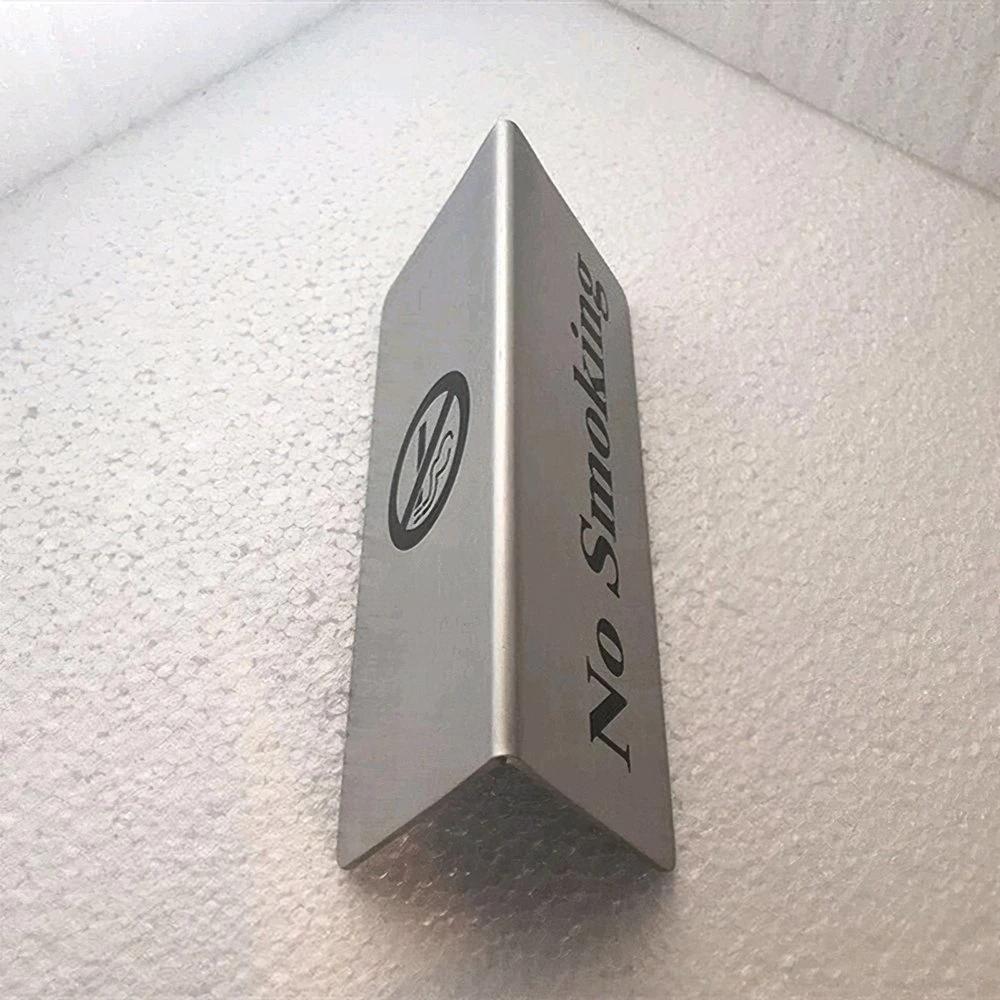 Stainless Steel Table Number Card for Restaurant and Hotel