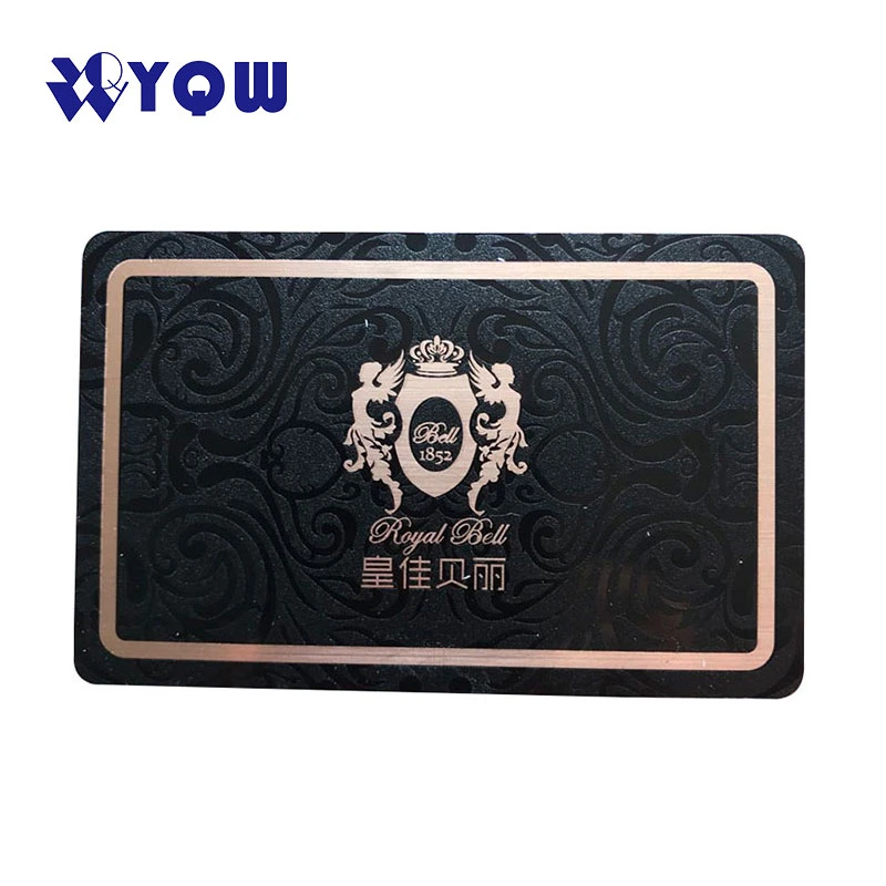 New Metal Effect PVC Card for Hotel Room Card