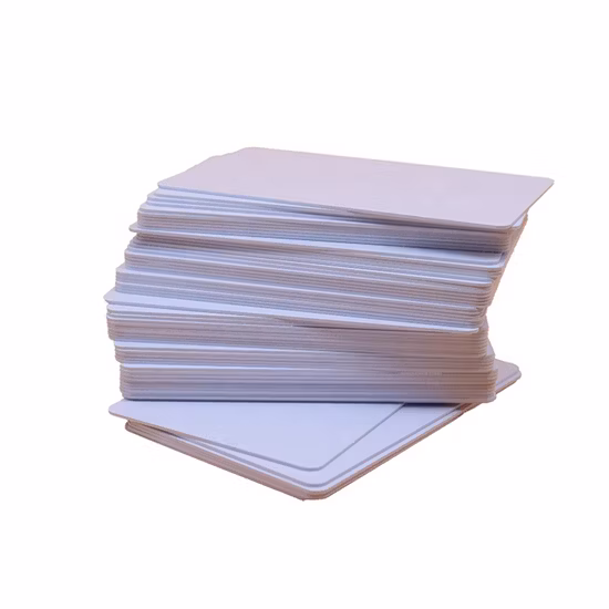 Scheda in plastica RFID bianca stampabile a getto d'inchiostro Tk4100 da 125 kHz