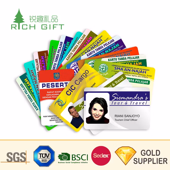 Tessera in PVC con banda magnetica Inkjet per biglietti da visita