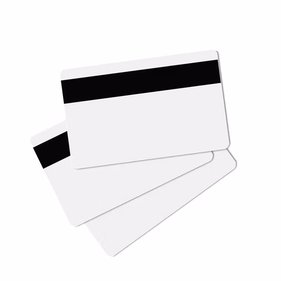 Smart card stampabili vergini in PVC con banda magnetica in formato carta di credito