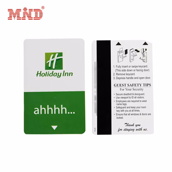 RFID Hotel MIFARE DESFire EV1 4K Accesso Magnetico Smart Key RFID Carte in PVC