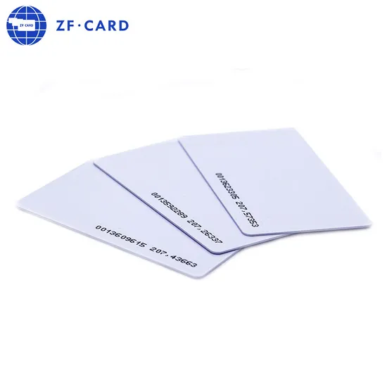 Contatto Chip IC Sle4442 Carta bianca vuota in PVC intelligente