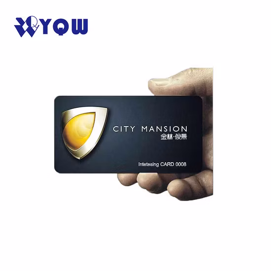 Carta regalo personalizzata in materiale PETG Cr80 PVC di dimensioni standard, carta in PVC con chip senza contatto, smart card IC, carta di credito, carta bancaria, carta RFID NFC