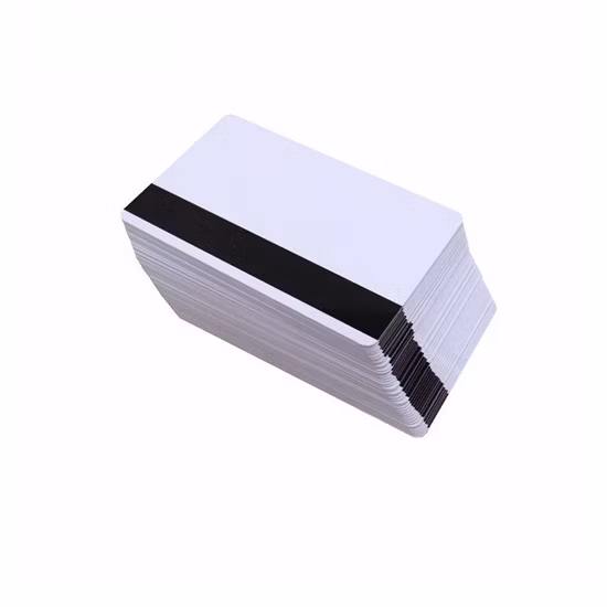 Campioni gratuiti di carta in PVC RFID a banda magnetica Loco in formato carta di credito